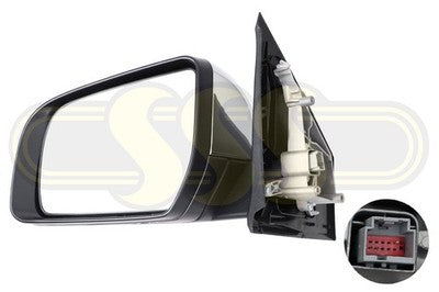 Mazda Bt50 Door Mirror Left Hand Chrome Chrome Electric No Auto (06/11-09/15)