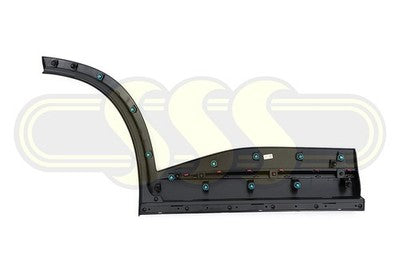 Genuine Chery Omoda 5 Door Moulding Left Hand Rear RED/BLACK (03/23-)