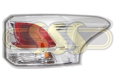Genuine Mitsubishi Outlander Tail Lamp Right Hand Red/White No LED (10/12-12/14)
