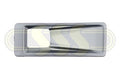 Genuine Mitsubishi Triton Fog Lamp Cover Right Hand Front Silver (12/23-On)