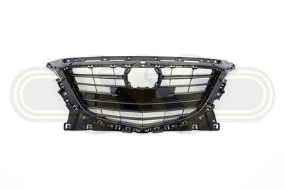Genuine Mazda Mazda3 Grille With Pre-Crash Glossy Black With (09/13-07/16)