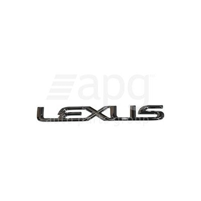 Genuine Lexus RX350 GGL15/GGL25/GYL15R Lift Gate Emblem (12/08-On)