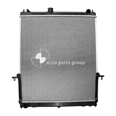 Nissan Patrol GU Radiator Plastic Aluminium 630 x 568 x 36 mm 35 / 35 mm