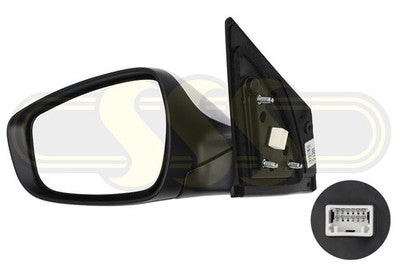 Genuine Hyundai Elantra Door Mirror Left Hand Assembly With Mirror (03/11-10/13)