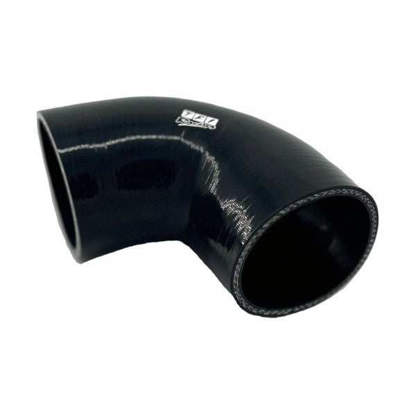 TFI Racing Silicone Hose Black 90 Deg Elbow 76mm (3") ID, 50mm Leg Length