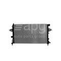 Holden Astra AH Radiator Plastic Aluminium 600 x 368 x 16 mm : Suit 1.2L / 1.4L