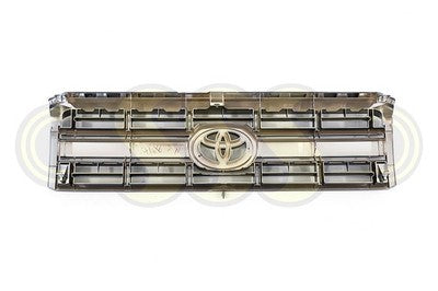 Genuine Toyota Landcruiser Grille Black/Chrome (08/16-10/23)