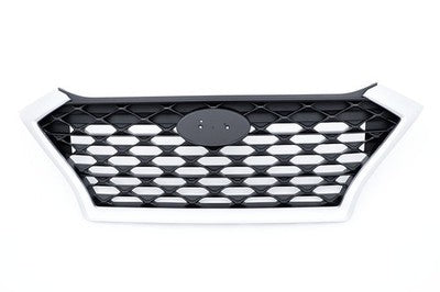 Hyundai Tucson Grille No Pre-Crash No Sensor Holes CAPA (05/18-02/21)