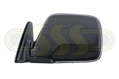 Toyota Landcruiser Door Mirror Left Hand Black Manual (05/90-03/98)