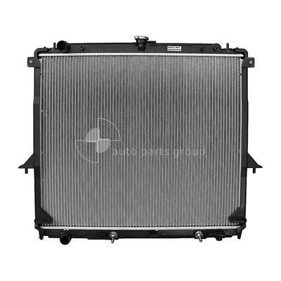 Nissan Navara D40 Radiator Plastic Aluminium 600 x 688 x 32 mm 35 / 35 mm