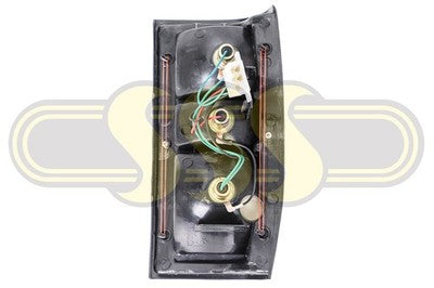 Mitsubishi Triton Tail Lamp Left Hand Black Ute (09/92-09/96)