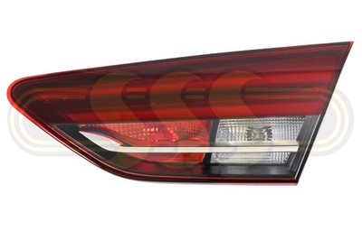 Holden Commodore Rear Garnish Lamp Right Hand Clear Red Liftback Clear (2018-On)