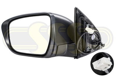 Nissan / Datsun Qashqai Door Mirror Left Hand Assembly No Auto (01/14-08/17)