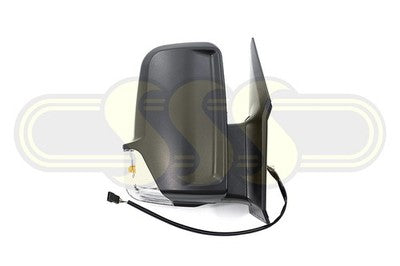Mercedes Sprinter Van Door Mirror Right Hand Black Black Not For Cab (2013-2017)