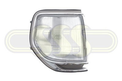 Toyota Landcruiser Corner Lamp Right Hand Chrome Chrome Suit Twin (05/90-03/98)