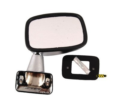 Toyota Hilux 1978-88 Door Mirror Left Hand Chrome (09/86-09/88)