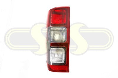 Ford Ranger Ute Tail Lamp Left Hand For Raptor W/Black Bezel Ute (06/18-03/22)