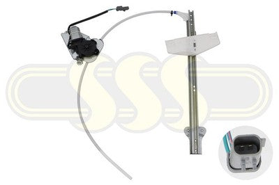 Jeep Cherokee Door Window Regulator Left Hand Front With Motor Pls (10/04-01/08)