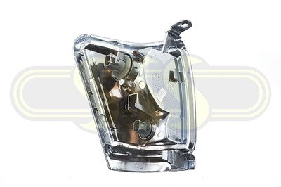 Toyota Hilux 1988-On Corner Lamp Left Hand Chrome Chrome Chrome (10/97-09/01)