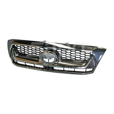 Toyota Hilux GGN15R/GGN25R/KUN26R Grille Chrome With Mould (10/08-07/11)