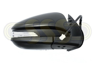 Toyota Hilux 1988-On Door Mirror Right Hand Black Black -8/17 AM (05/15-05/18)
