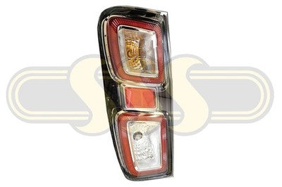 Genuine Isuzu Dmax Tail Lamp Left Hand Chrome Surround With LED (2020-12/23)
