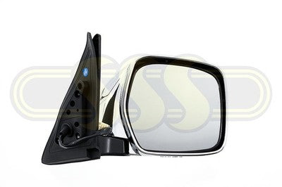 Toyota Landcruiser Door Mirror Right Hand Chrome Electric (05/05-08/07)
