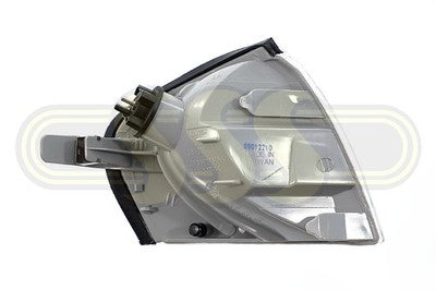 Mercedes C Class Corner Lamp Left Hand White Lens TYC (09/97-08/01)
