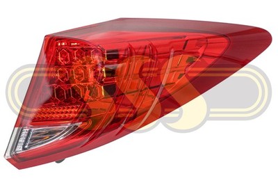 Genuine Honda Civic Tail Lamp Right Hand Clear Red Clear Red Last 8 (2012-2015)