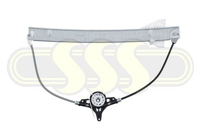 Mazda Mazda2 Door Window Regulator Left Hand Front Electric No (10/10-08/14)