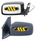 Mitsubishi Lancer Door Mirror Right Hand Black Electric (08/06-06/07)