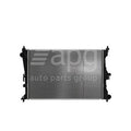 Ford Falcon Radiator Plastic Aluminium 650 x 432 x 16 mm 40 / 38 mm