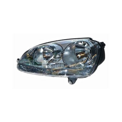 Volkswagen Golf A5/1KM Head Lamp LH Halogen Manual Adjust (08/04-08/11)