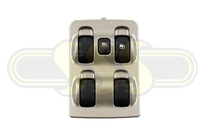 Mitsubishi Magna Switch Window Silver 4 Buttons (10/04-On)