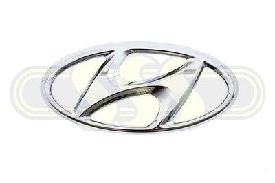 Genuine Hyundai Accent Badge/Logo *H* Badge On Grille (09/14-08/17)