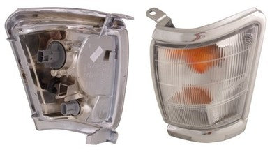 Toyota Hilux 1988-On Corner Lamp Left Hand Chrome Chrome Chrome (10/97-09/01)