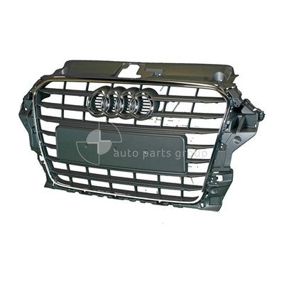 Genuine Audi A3 8V Grille Grey (01/14-11/16)