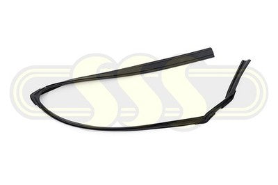 Genuine Hyundai I30 DOOR WINDOWS GLASS RUN Left Hand Rear (03/12-12/14)