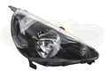 Honda Jazz Head Lamp Right Hand Black Reflector 1.3L Black (11/02-09/04)