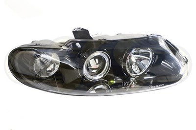 Holden Commodore Head Lamp Right Hand Black Reflector Black (05/99-10/00)