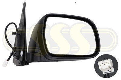 Toyota Hilux 1988-On Door Mirror Right Hand Black Black 6/10- (07/11-08/15)