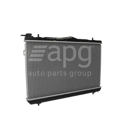 Hyundai FX coupe Radiator Plastic Aluminium 375 x 668 x 16 mm 32 / 32 mm