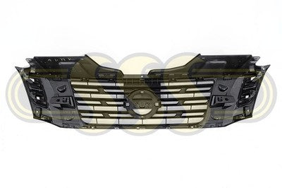 Genuine Nissan / Datsun Navara Ute Grille Grey/Silver (03/15-11/17)