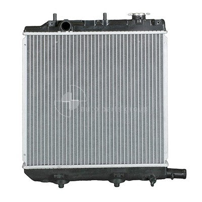 Mazda 121 Metro Dw Radiator Plastic Aluminium 375 x 378 x 26 mm 28 / 28 mm
