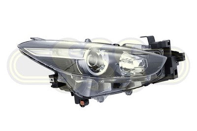 Mazda Mazda3 Head Lamp Right Hand No LED No Adaptive Neo, Maxx, (05/16-04/19)