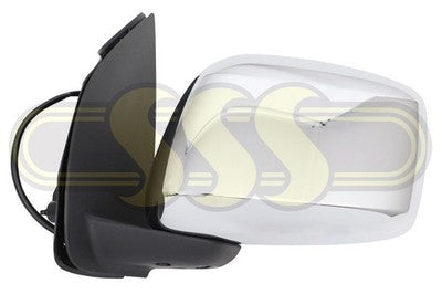 Nissan / Datsun Navara Ute Door Mirror Left Hand Chrome Chrome No (05/05-01/10)