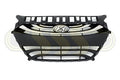Genuine Hyundai I30 Grille Assembly Type 2 With 2 Thin Chrome Type (03/12-12/14)