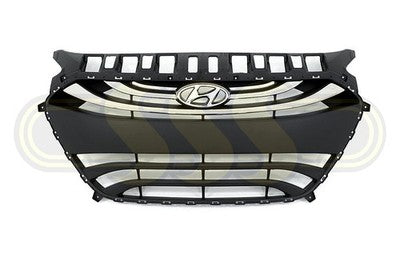 Genuine Hyundai I30 Grille Assembly Type 2 With 2 Thin Chrome Type (03/12-12/14)