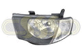 Mitsubishi Triton Head Lamp Left Hand TYC W/Flare, Amb Cap, 2Pcs (03/06-09/09)