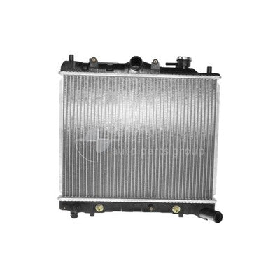 Ford Laser Radiator Plastic Aluminium 350 x 438 x 26 mm 35 / 35 mm (10/85-11/89)